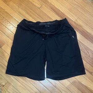 Eddie Bauer Men's Athletic Black Shorts